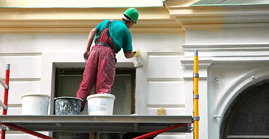 Peinture ravallement de façade